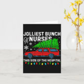 Jolliest Bunch Of Nurses This Side Of The Hostal C カード (黄色い花)