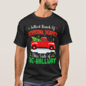 Jolliest Bunch Of Occupational Therasts Funny Chri Tシャツ (正面)