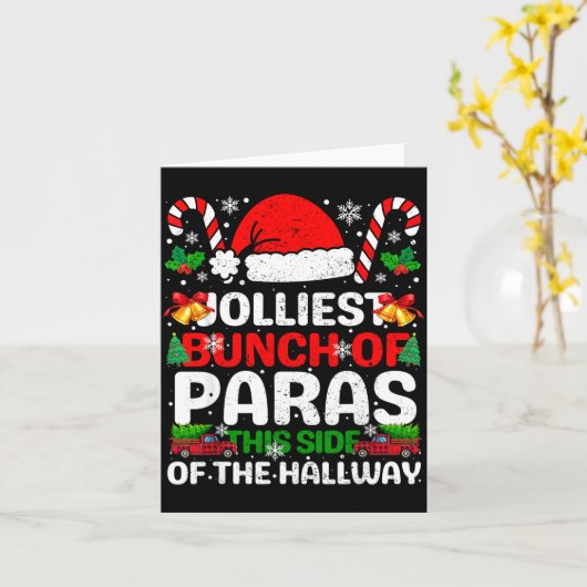 Jolliest Bunch Of Paras This Side Of The Hallway C カード (黄色い花)