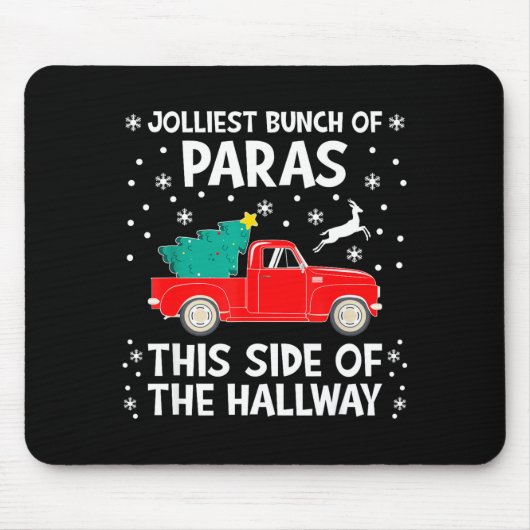 Jolliest Bunch Of Paras This Side Of The Hallway X マウスパッド (正面)