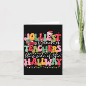 Jolliest Bunch Of Teacher This Side Of The Hallway カード (正面)