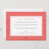 Jolliest Bunch Photo 数々の Holidayニュースレター シーズンカード (裏面)