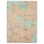 JOLLIET: 北アメリカ1674年 クリップボード (裏面)