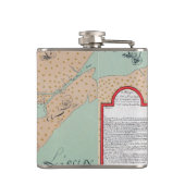 JOLLIET: 北アメリカ1674年 フラスク (裏面)