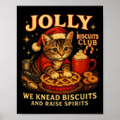 Jolly Biscuits Club We Knead Cat Xmas  ポスター (正面)