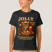 Jolly Biscuits Club We Knead Cat Xmas  Tシャツ (正面)