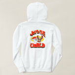 Jolly & Bright – Cute Santa and Reindeer Christmas パーカ<br><div class="desc">Bring a touch of classic Christmas joy to your style!
This adorable Santa and his reindeer buddy bring cozy,  vintage vibes with a pop-cute twist.
Perfect for anyone who loves holiday cheer,  warm smiles,  and timeless Christmas spirit.
Wear it,  gift it,  and stay Jolly & Bright! 🎅🦌✨</div>