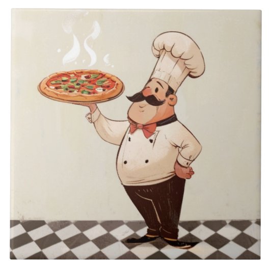 Jolly Chef: Chefs Hat Cook Presents Pizza Kitchen タイル (正面)
