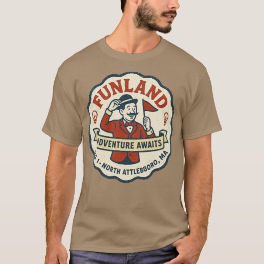 Jolly Cholly's Funland - North Attleboro, MA Tシャツ (正面)