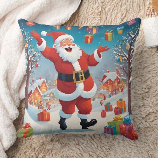 Jolly Christmas クッション (ブランケット)