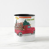 Jolly Christmas Overloaded Truck マグカップ (中央)