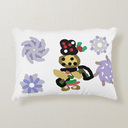 Jolly Gingerbread アクセントクッション (正面)