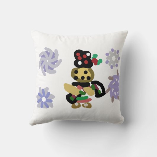 Jolly Gingerbread クッション (裏面)