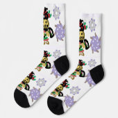 Jolly Gingerbread ソックス (左)