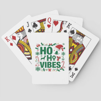 Jolly Ho Ho Ho Christmas Playing Cards Deck トランプ