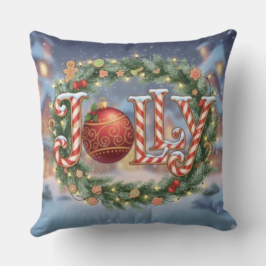 Jolly Holiday クッション (裏面)