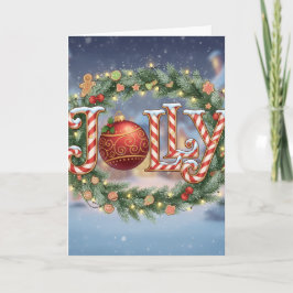 Jolly Holiday - Christmas Card カード