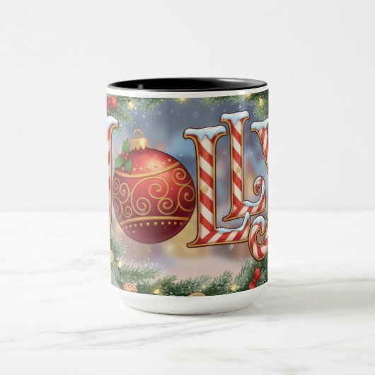Jolly Holiday Combo mug. 11 or 15 oz マグカップ (中央)