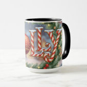 Jolly Holiday Combo mug. 11 or 15 oz マグカップ (正面右)