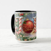 Jolly Holiday Combo mug. 11 or 15 oz マグカップ (正面左)