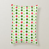 Jolly Holiday Polka Dots アクセントクッション (裏面(縦))