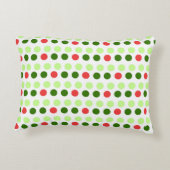 Jolly Holiday Polka Dots アクセントクッション (裏面)