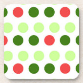 Jolly Holiday Polka Dots コースター (正面)