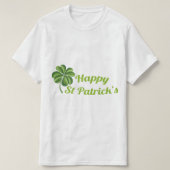 Jolly Leprechaun St. Patrick’s Day 3D Illustration Tシャツ (デザイン正面)