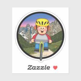 Jolly Mountain Biker シール