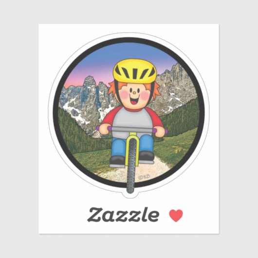 Jolly Mountain Biker シール (シート)