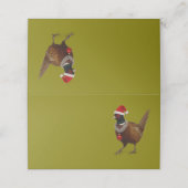 Jolly Pheasant Table Place Cards プレイスカード (外部開封)