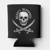Jolly Roger Pirate Party 缶クーラー (裏面)