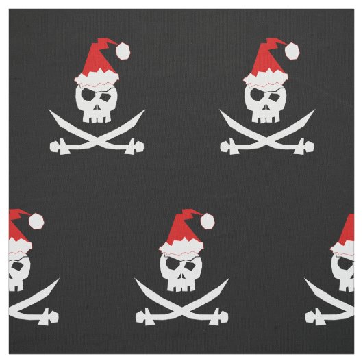 +{ Jolly Roger }+{ Pirate Santa }+ ファブリック (見本)