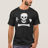 Jolly Roger Stede Bonnet Pirate Flag Tシャツ (正面)