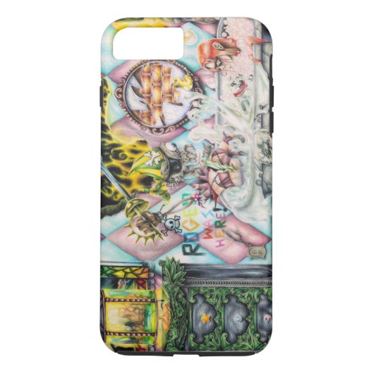 Jolly Roger the幽霊海賊団 – アートワーク Case-Mate iPhoneケース (裏面)