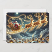 Jolly Santa Christmas Card シーズンカード (正面)