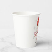 Jolly Santa Hat Baby Shower  紙コップ (右)