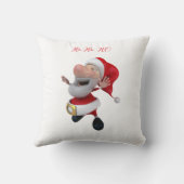 Jolly Santa Ho Ho  クッション (裏面)