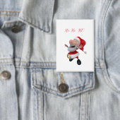 Jolly Santa Ho Ho  缶バッジ (インサイチュ)