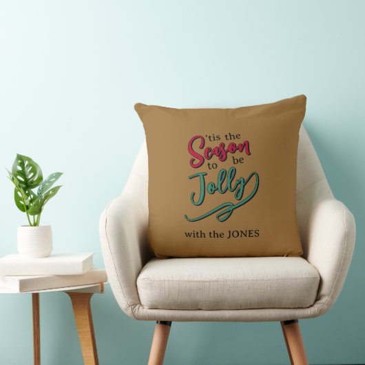 Jolly Season Throw pillow クッション (椅子)