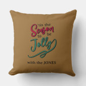 Jolly Season Throw pillow クッション (正面)