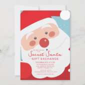 Jolly Secret Santa Christmas Party 招待状 (正面)