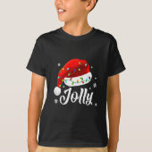 Jolly Subtle Minimal Christmas Funny Holiday Party Tシャツ (正面)