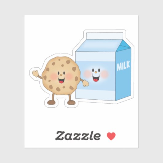 JollyKinsクッキーとミルク シール (シート)