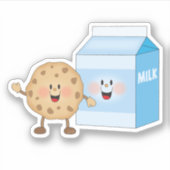 JollyKinsクッキーとミルク シール (正面)