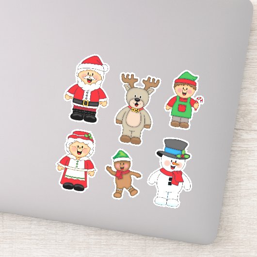 JollyKinsクロースと会社（セット6） シール (詳細)