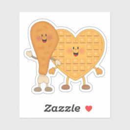 JollyKinsチキン&ワッフル シール