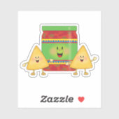 JollyKinsチップとサルサ シール (シート)