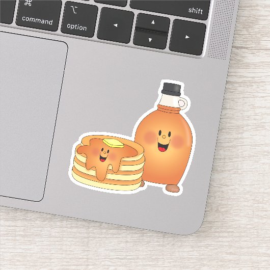 JollyKinsパンケーキとシロップ シール (詳細)