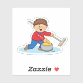 JollyKins Curling シール